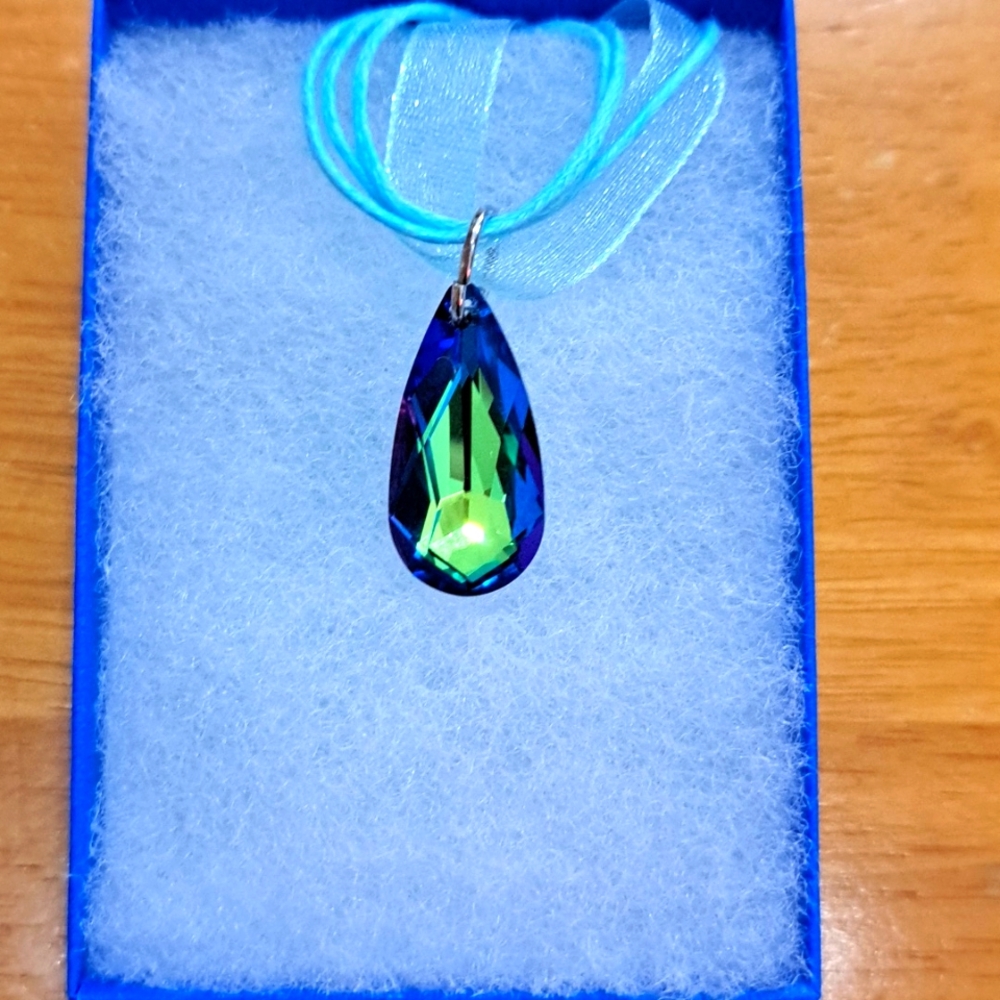 🔥CLEARANCE! Mysterious Ocean Crystal Marquise Necklace
